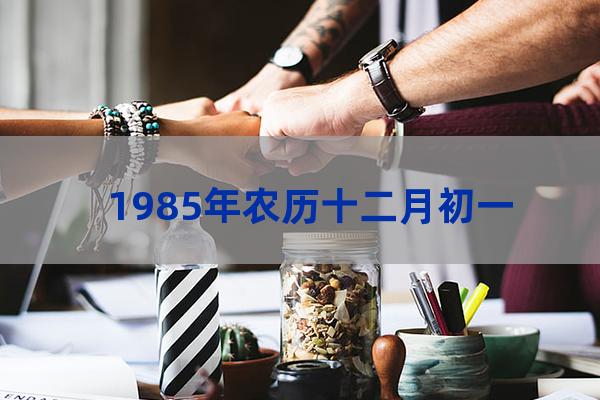 1985年腊月初一