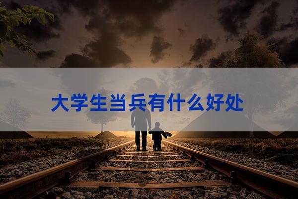 大学生入伍有什么好处(准大学生入伍参军有什么好处)-第1张-职场百科-大苏人才网